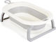 Cangaroo Foldable Baby Bath with Thermometer Gray