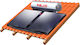 Elco SOL-TECH S2 RF RS Слънчев бойлер 180лт Glass Double Energy 3кв.м. Ниска височина Roof Tile Selective