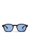 Peter & May Walk S98 Hero Unisex Γυαλιά Ηλίου με Μαύρο Κοκκάλινο Σκελετό και Μαύρο Φακό S98HEROSUN-BLACK-BLUE