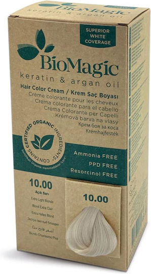 BioMagic Vopsea De Păr 10 - Extra Blond Deschis 60ml