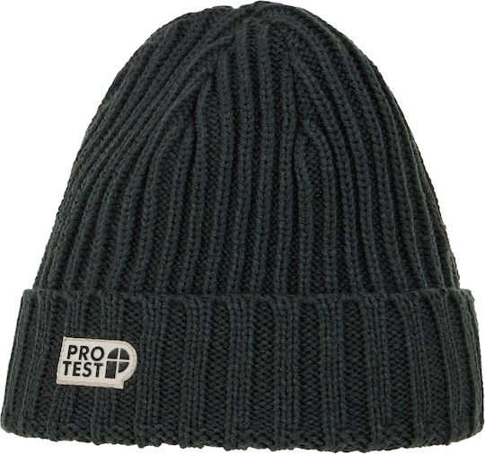 Beanie Unisex Σκούφος Πλεκτός σε Γκρι χρώμα