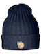 Fjallraven Byron Beanie Unisex Beanie mit Rippstrick in Blau Farbe