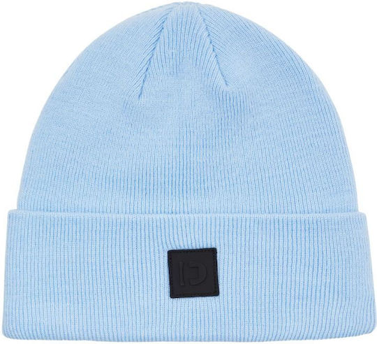 Knitted Beanie Cap Light Blue