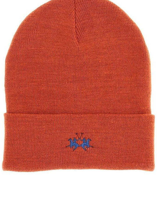 La Martina Beanie Männer Beanie Gestrickt in Orange Farbe