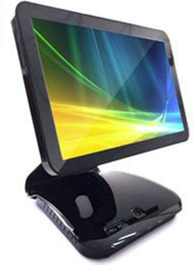 Alfa All-In-One POS System Schreibtisch mit Bildschirm 15"