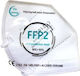 Tiexiong Protective Mask FFP2 White 1pcs