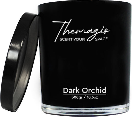Themagio Aromatic Soy Candle In Jar Dark Orchid