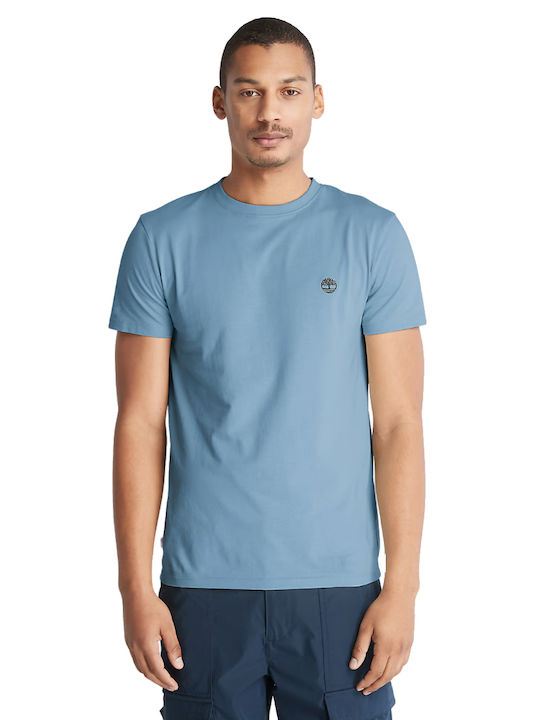 Timberland Ss Dun-river Crew Ανδρικό T-shirt Κοντομάνικο Μπλε