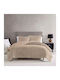 Ypnos Duvet Cover Queen 220x240cm Beige