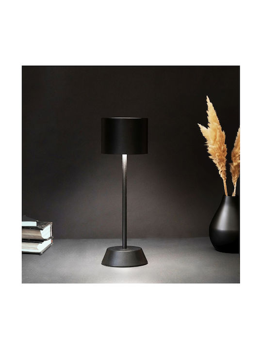 Kooper Metal Lampă de masă LED cu Abajur Negru și Bază