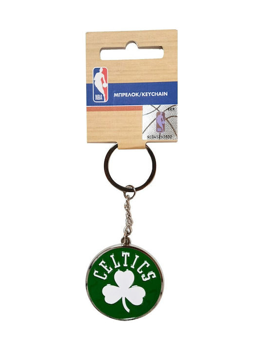NBA Keychain Metallic Team Boston Celtics