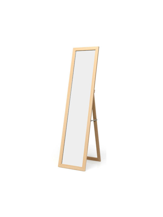 Costway Floor Mirror with Wooden Frame 50x37x148cm