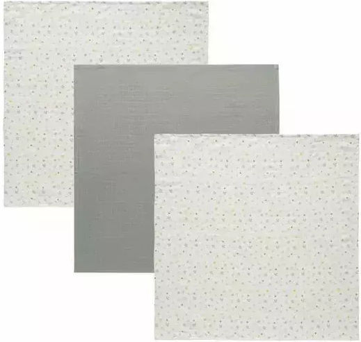 Bebejou Πάνα Αγκαλιάς 70x70cm 3τμχ Bebejou Πάνα Αγκαλιάς 70x70cm 3τμχ