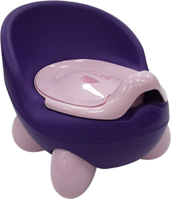 Beboulino Potty Chair with Lid Purple