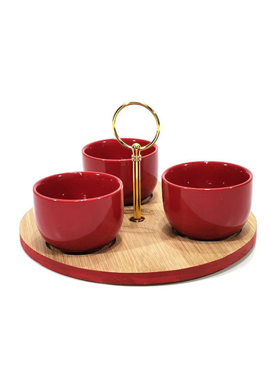 General Trade Fată Pentru Masa De Crăciun Ceramică Roșie