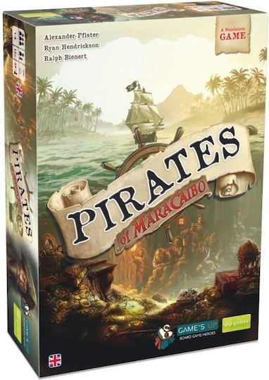 Board Game Pirates Of Maracaibo for 1-4 Players 12+ Years Old (EN) Dlp Games