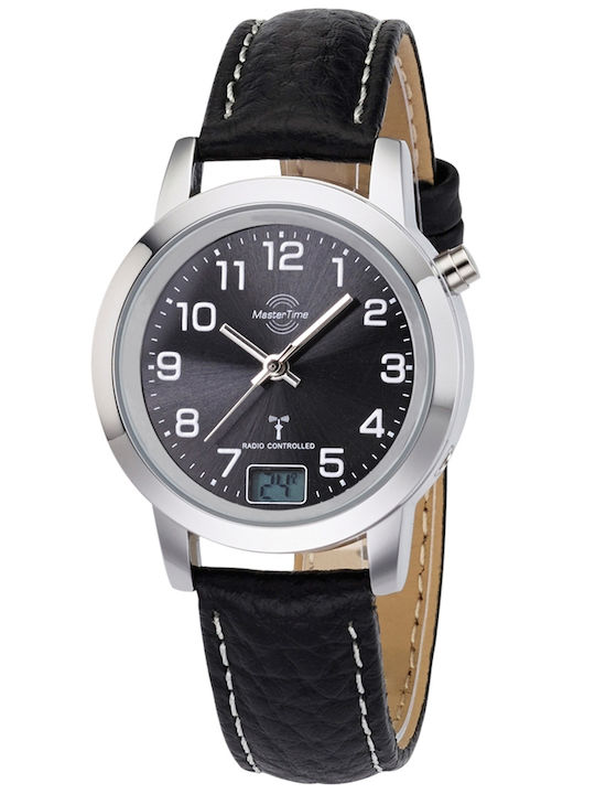 Versace GRECA TIME - Orologio - black greca strap/black dial/nero