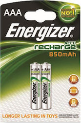 Energizer Επαναφορτιζόμενες Μπαταρίες AAA 700mAh 2τμχ
