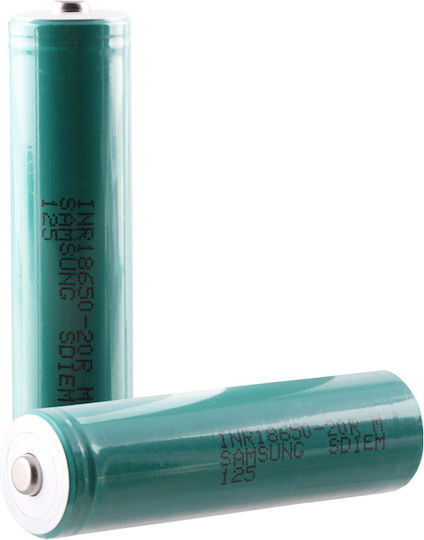 Samsung Επαναφορτιζόμενη Μπαταρία 18650 Li-ion 2000mAh 3.7V