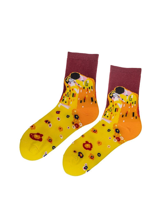 Gadget Master Το φιλί Socks Yellow