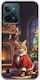 Animals - Cat Realme C Back Cover Silicone Multicolour (Nokia C31Realme C31)