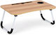 Modernhome Τραπεζάκι για Laptop Καφέ (PJJLT0001-01)