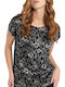 MORE & MORE Women's Blouse Short Sleeve black