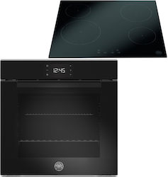 Bertazzoni Άνω Πάγκου με Κεραμικές Εστίες Μαύρος F60 11 MOD P L