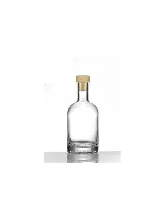Atmosphera Nocturne Water Bottle Glass with Screw Lid Transparent 500ml