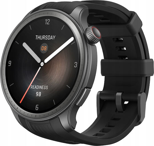 Amazfit Balance Aluminium 46mm Wasserdicht Smartwatch mit Pulsmesser (Sunset Grey)