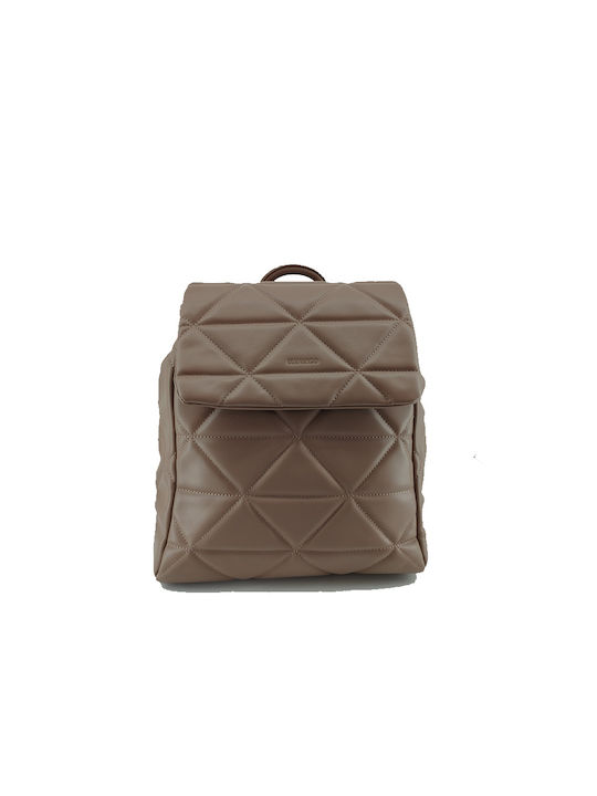 Diana & Co Damen Tasche Rucksack Braun