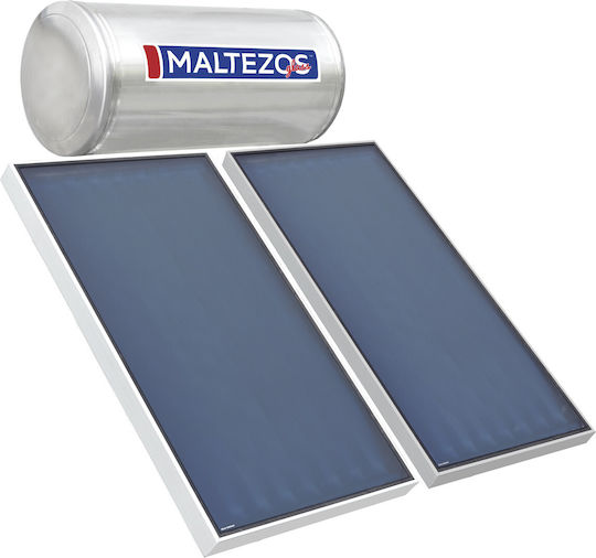 Maltezos GL Ηλιακός Θερμοσίφωνας 300lt Glass Τριπλής Ενέργειας 3.9τ.μ. Επιλεκτικός