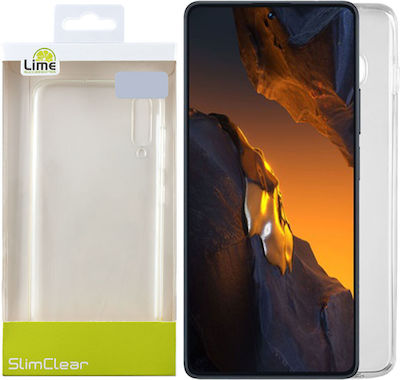 Lime Slimclear Silicone Back Cover Green (Poco F5 / Redmi Note 12 Turbo)