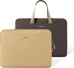 tomtoc Her Tasche Fall für Laptop 16" in Khaki Farbe