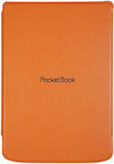 Pocketbook Shell Flip Cover Δερμάτινο Πορτοκαλί (Verse / Verse Pro) H-S-634-O-WW