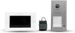 Geyer Set Video Interfon Kit1TH Alb