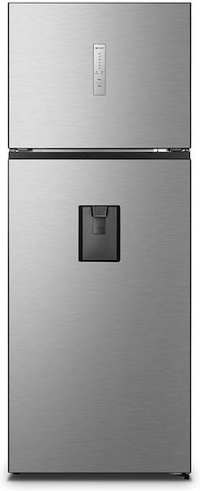 Hisense Frigider cu două uși 467lt Total NoFrost Î185xL70.4xA68.6cm. Inox RT600N4WC2