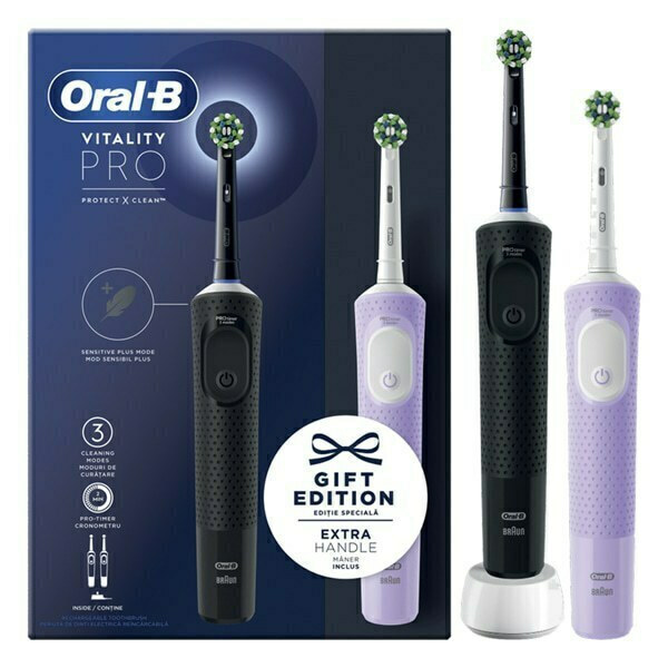 Oral-B Vitality Pro Protect X Clean Ηλεκτρική Οδοντόβουρτσα | Skroutz.gr
