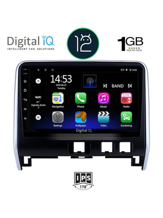 Digital IQ Ηχοσύστημα Αυτοκινήτου για Nissan Serena 2016> (Bluetooth/USB/WiFi/GPS/Apple-Carplay/Android-Auto) με Οθόνη Αφής 10"