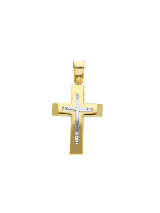 Mentzos Gold Cross 14K