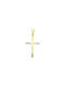 Mentzos Men's Gold Cross 14K Code