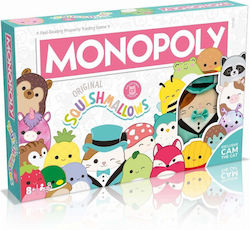 Winning Moves Joc de Masă Monopoly: Squishmallows pentru 2-6 Jucători 8+ Ani