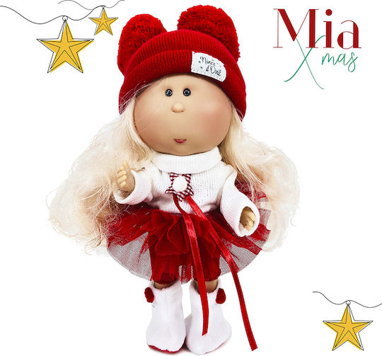 Nines d' Onil Mia Christmas Collection Κούκλα 30εκ.