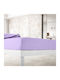To megalo pazari Sheet King Size with Elastic 180x200+30cm. Il-line Lilac