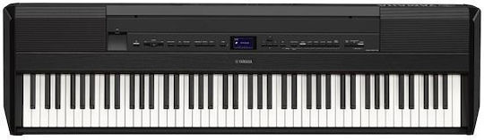 Yamaha Electric Stage Piano with 88 Weighted Keys Black