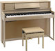 Roland Ηλεκτρικό Πιάνο με Ουρά ROL104001030105003 Set με 88 Βαρυκεντρισμένα Πλήκτρα και Ενσωματωμένα Ηχεία Polished Ebony