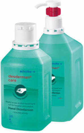 Schulke Desderman Care Gel Dezinfectant De Mâini 500ml Fără Miros