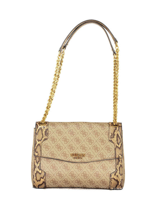 Guess Damen Tasche Schulter Beige