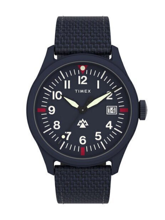 Timex Expedition North Мъжки Часовник На батерия с Син Текстилна Каишка