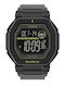 Timex Ανδρικό Ρολόι 45mm Μπαταρίας με Μαύρο Καουτσούκ Λουράκι